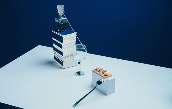 Mouse trap mechanism / Still Life Study/Abstract Setup.