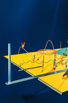 Craftsman/Electrician/Workman/Technician Tool - Instruments Set Up In Uncoventional Way / Abstract Set Ups.