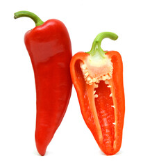 Red sweet peppers