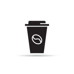 coffee cup icon vector illustration
