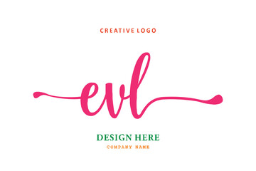 EVL lettering logo is simple, easy to understand and authoritative