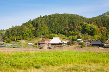 Fototapeta na wymiar 天野の風景