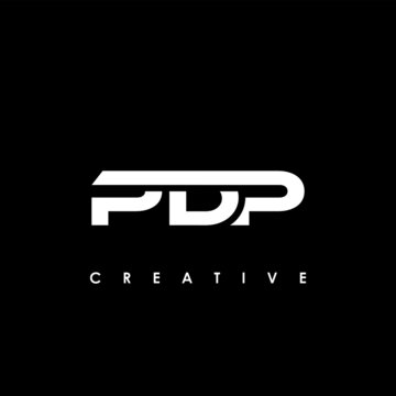 PDP Letter Initial Logo Design Template Vector Illustration