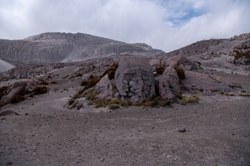 volcanic landscape