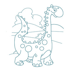 Character love dinosaurs. Dino character. Reptile animal. Cute dinosaurs design