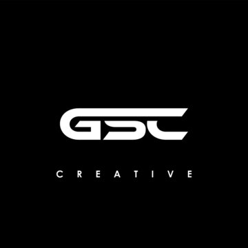 GSC Letter Initial Logo Design Template Vector Illustration