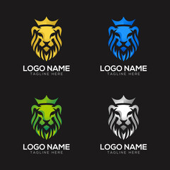 lion king logo vector