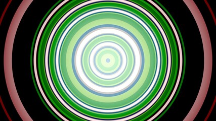 緑色の円形プロシージャル