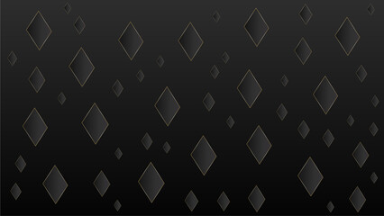 Seamless pattern, black background vector design