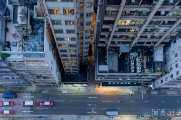 Urban living in Sai Ying Pun, Hong Kong