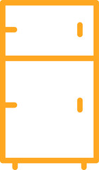 wardrobe furniture icon concept with line style