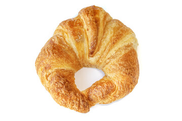 croissant isolated on white background