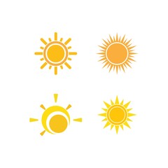 sun illustration logo