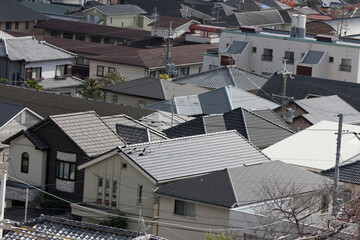 箕面市の町並み
