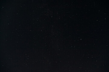 Starry Night Sky over Jasper National Park