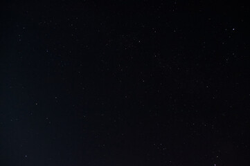 Starry Night Sky over Jasper National Park