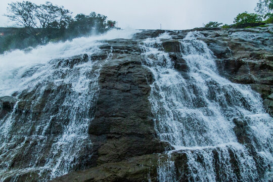 Wilson Dam Bhandardara In Monsoon