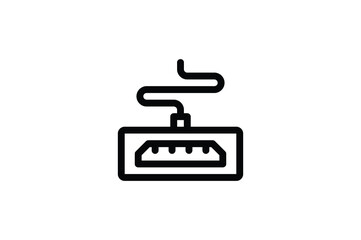 Computer Hardware Icon - Socket