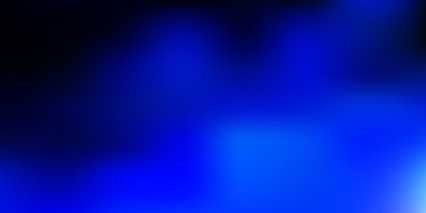 Dark blue vector abstract blur background.