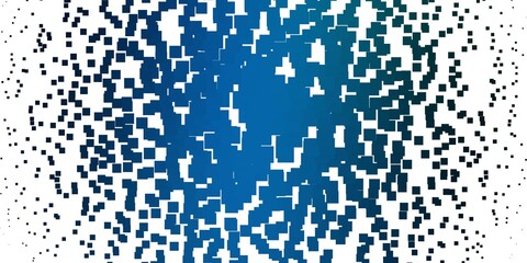 Light Blue, Green vector template in rectangles.