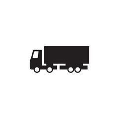 truck icon vector symbol template