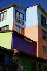 colorful buildings in an old town