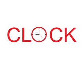 simple wall clock icon design