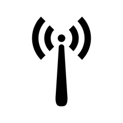 transmitter icon vector symbol template