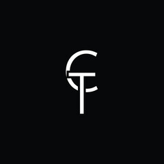 Letter CT TS Monogram Logo