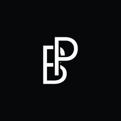 Letter BP PB Monogram Logo