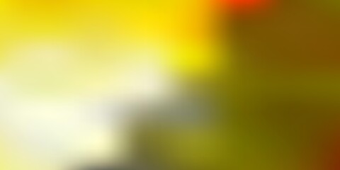 Light orange vector abstract blur drawing.