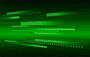 green arrow cyber circuit future technology concept background