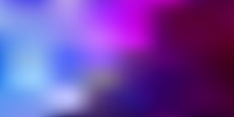 Light blue, red vector gradient blur texture.
