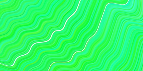Light Green vector pattern with lines.