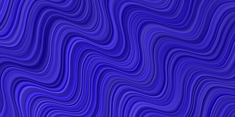 Fototapeta na wymiar Light Purple vector pattern with curved lines.