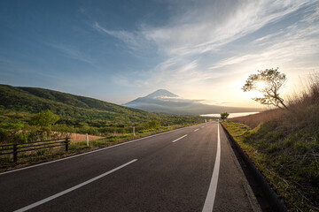 富士山　日の出