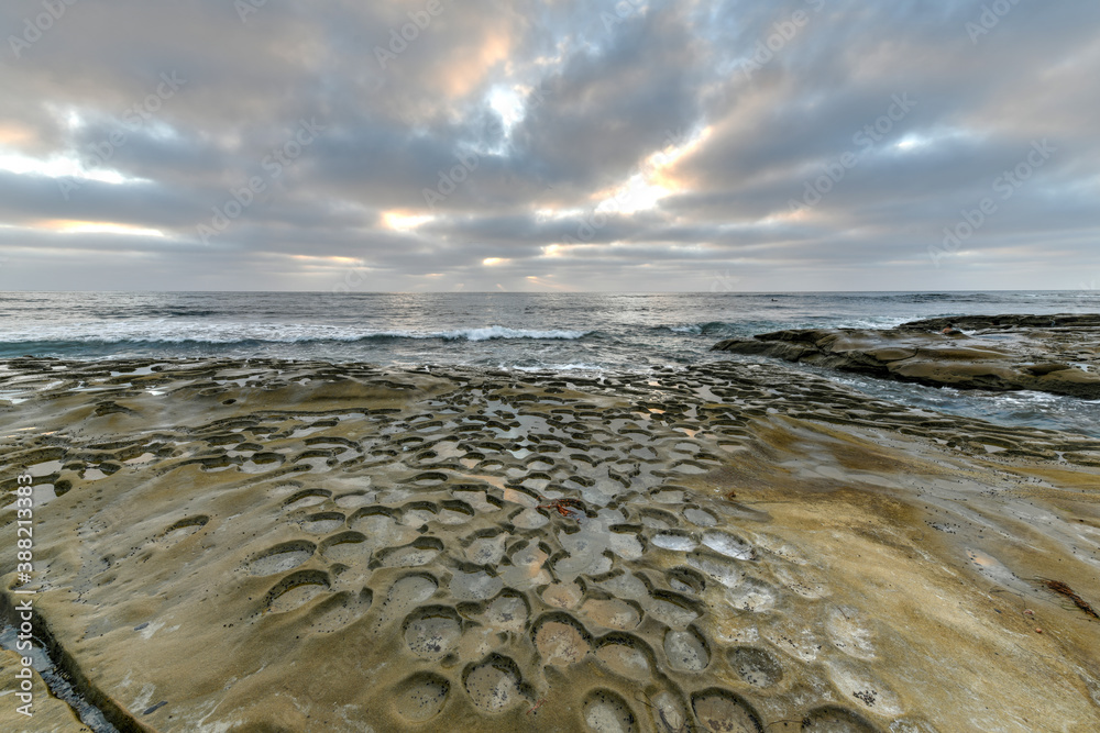 Canvas Prints Tide Pools - La Jolla