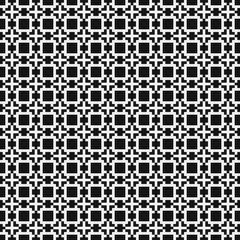 Fototapeta premium Abstract Cross Pattern Dots Logo generative computational art illustration