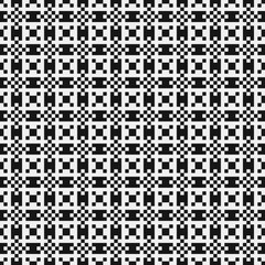 Abstract Cross Pattern Dots Logo generative computational art illustration