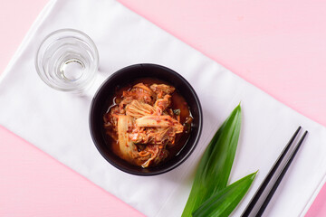 Kimchi cabbage (Korean food), local and cultural food that is unique of Korea