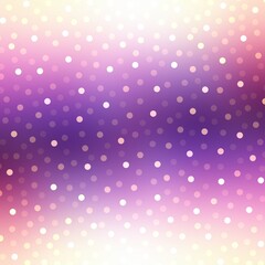 Xmas purple bokeh sparkling on defocus background. Festive glitter texture. Lilac pink yellow gradient.