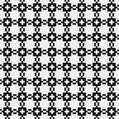 Abstract Cross Pattern Dots Logo generative computational art illustration