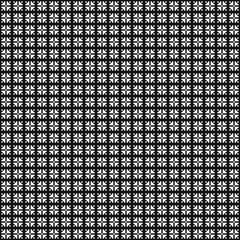 Abstract Cross Pattern Dots Logo generative computational art illustration