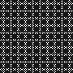 Abstract Cross Pattern Dots Logo generative computational art illustration
