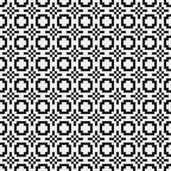 Abstract Cross Pattern Dots Logo generative computational art illustration