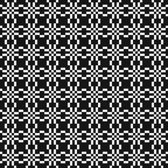 Abstract Cross Pattern Dots Logo generative computational art illustration