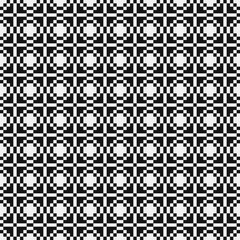 Abstract Cross Pattern Dots Logo generative computational art illustration
