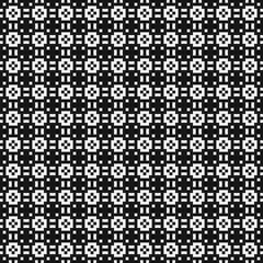 Abstract Cross Pattern Dots Logo generative computational art illustration