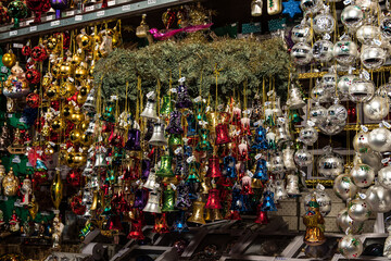 Christmas market in Munich, Bavaria, Germany, Europe