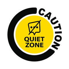 quiet zone sign